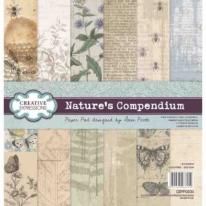 Sam Poole Nature’s Compendium 8 in x 8 in Paper Pad