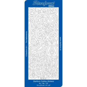 Starform Outline Sticker - Swirls