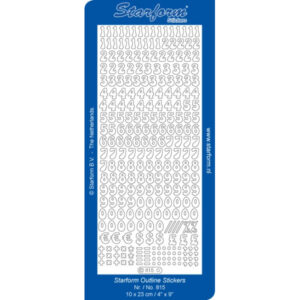 Starform Outline Sticker - Numbers