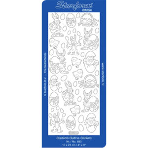 Starform Outline Sticker - Easter