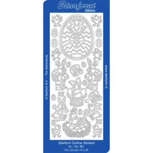 Starform Outline Sticker - Easter