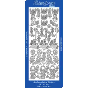 Starform Outline Sticker - Religious Symbols