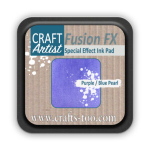 Craft Artist Pearl Fusion FX Special Effect Ink Pad Purple / Blue Pearl