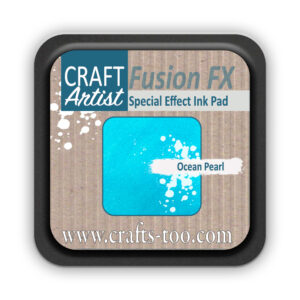 Craft Artist Pearl Fusion FX Special Effect Ink Pad Ocean Pearl