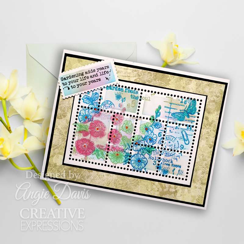 Empty Postage Stamp 3 in x 4 in Stamp Set - Image 4