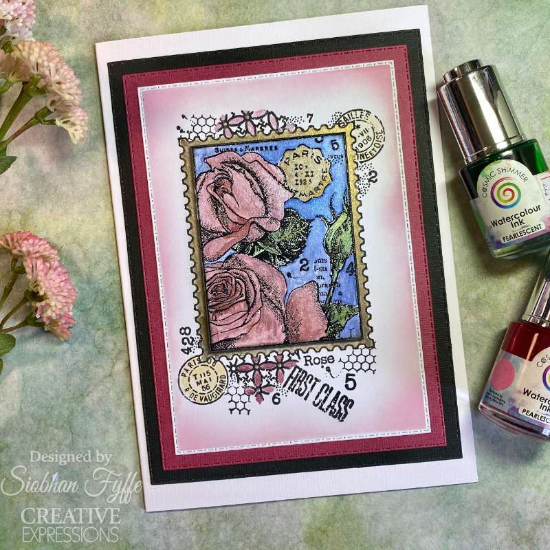 Postal Rose 4 in x 6 in Stamp Set - Image 6