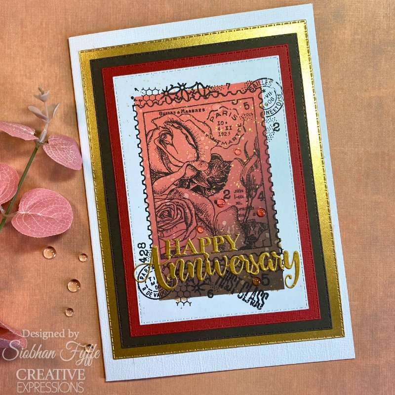 Postal Rose 4 in x 6 in Stamp Set - Image 8
