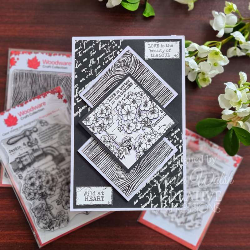 Geraniums 4 in x 6 in Stamp Set - Image 7