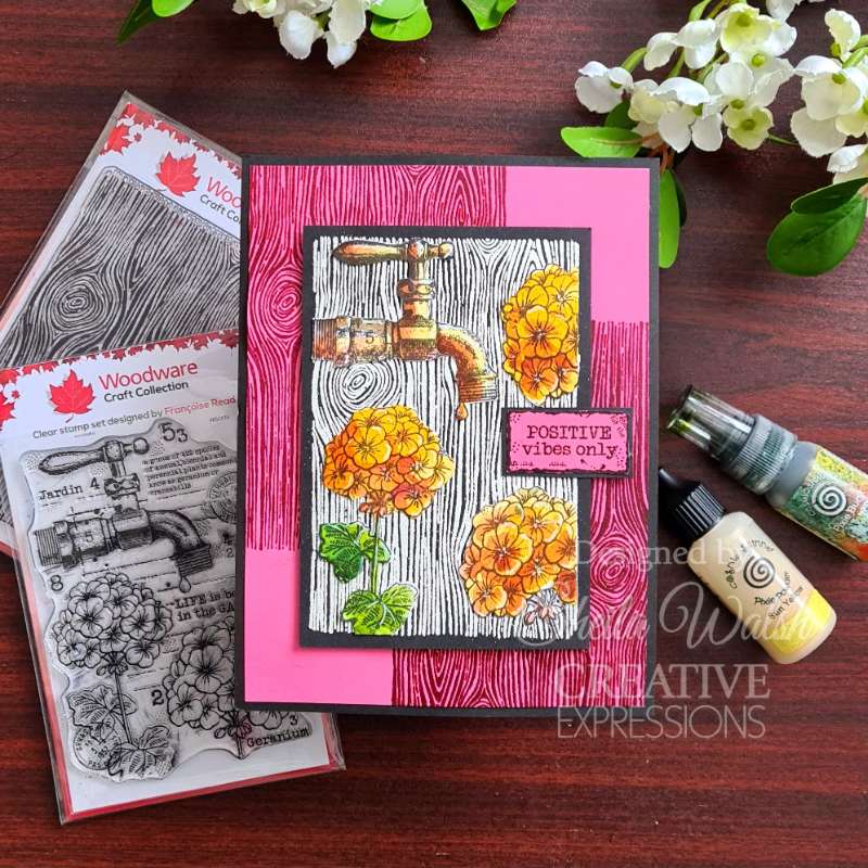 Woodgrain 4 in x 6 in Stamp Set - Image 5