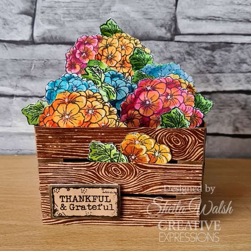 Woodgrain 4 in x 6 in Stamp Set - Image 4