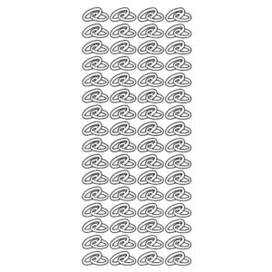 Starform Glitter Sticker Rings