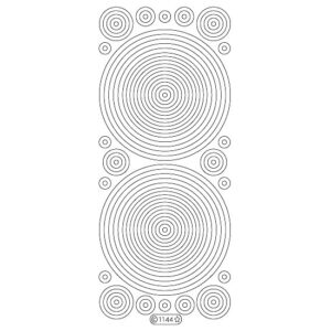 Starform Glitter Sticker Circles