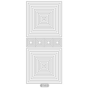 Starform Glitter Sticker Squares