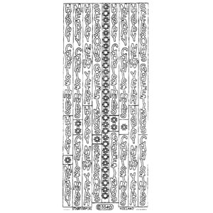 Starform Glitter Sticker Festive Sentiments