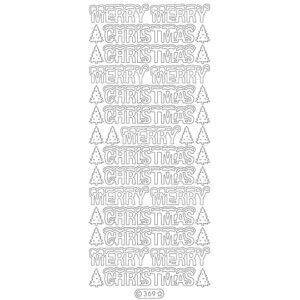 Starform Glitter Sticker Merry Christmas