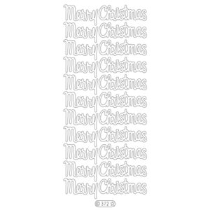 Starform Glitter Sticker Merry Christmas