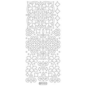 Starform Glitter Sticker Ornaments