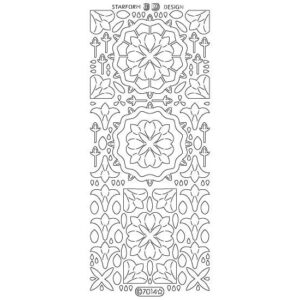 Starform Glitter Sticker Ornament