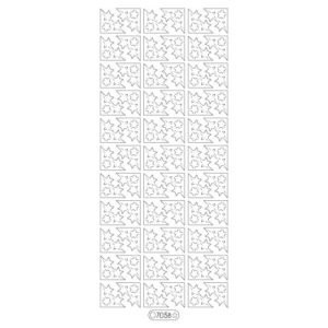 Starform Glitter Sticker Star Corners