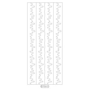 Starform Glitter Sticker Snow Edge