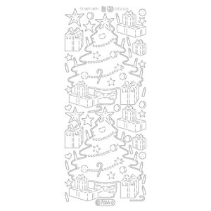 Starform Glitter Sticker Christmas Tree