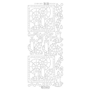 Starform Glitter Sticker Candles