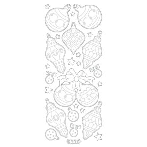 Starform Glitter Sticker Bauble