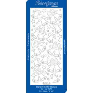 Starform Glitter Sticker Bow Bells