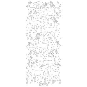 Starform Glitter Sticker Reindeer