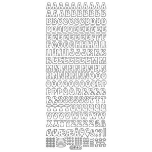 Starform Glitter Sticker Alphabet