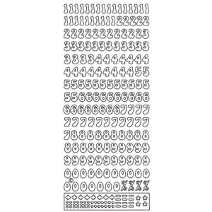 Starform Glitter Sticker Numbers