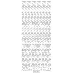 Starform Glitter Sticker Numbers