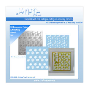 John Next Door 3D Embossing & Stencils - Daisy Trail Layer