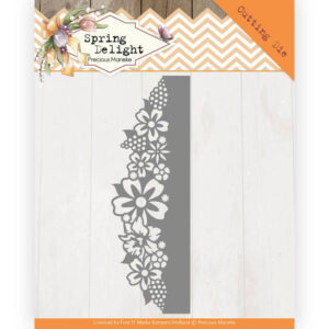 Precious Marieke Spring Delight Cutting Die - Spring Border