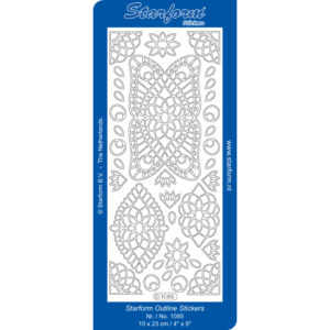 Starform Outline Sticker - Abstract Lotus