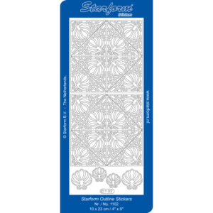 Starform Outline Sticker - Frame Border Corner