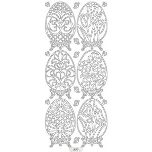 Starform Outline Sticker - Easter Egg Elegant