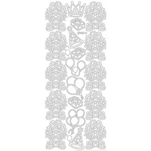 Starform Outline Sticker - Clown Heads