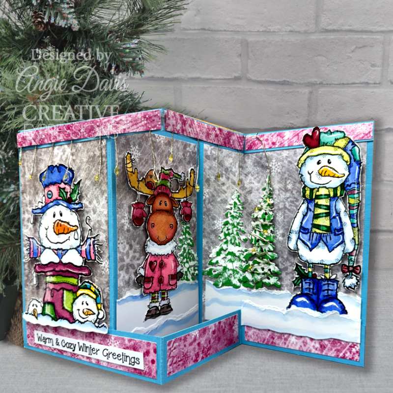 Woodware Francoise Read Top Hat Snowman - Image 4