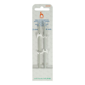 Pony Cable Stitch Needle Small: 3.00 & 4.00mm