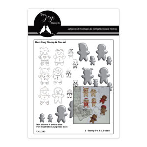 Two Jays Stamps Cutting Die - Sam's Gingerbread