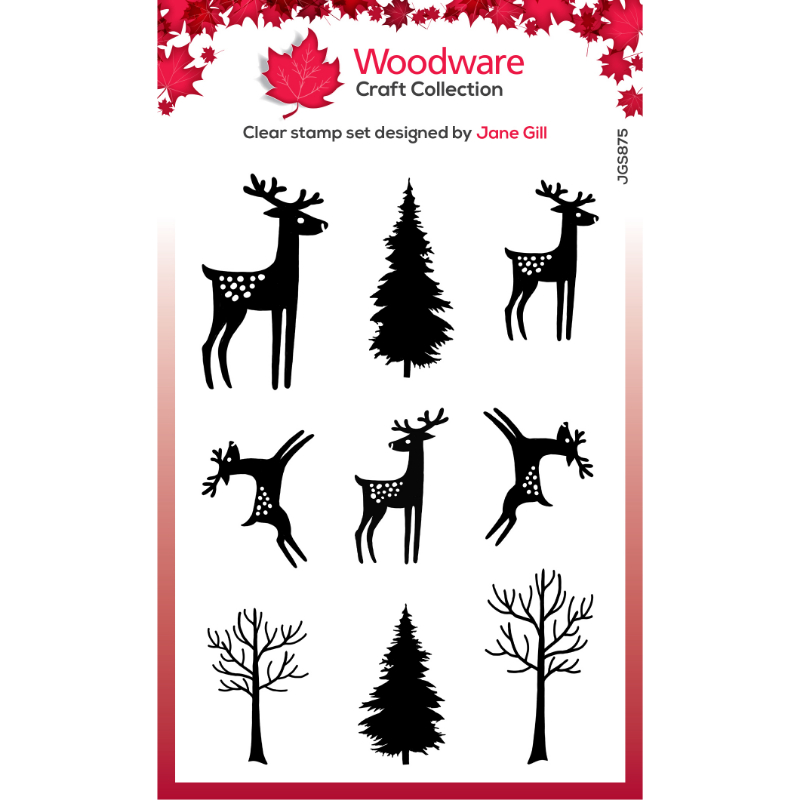 Woodware Paintable Baubles Reindeer Fillers