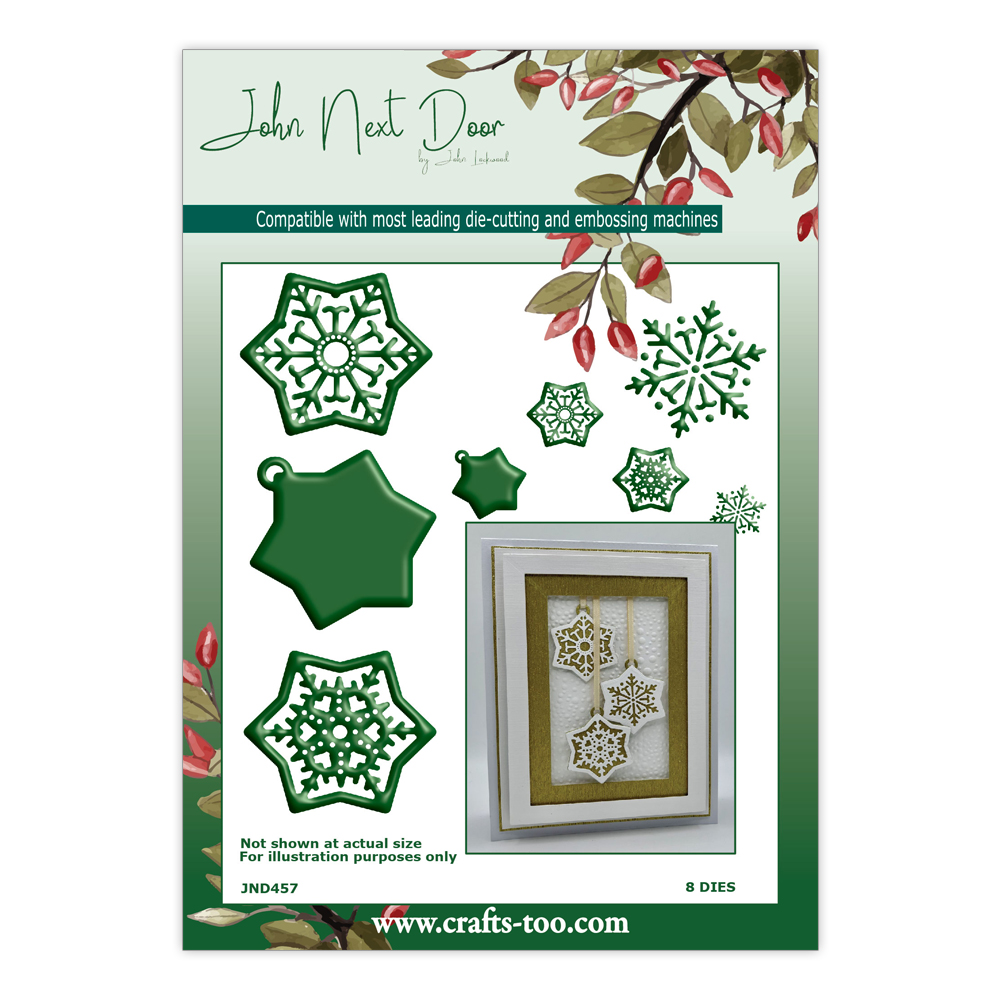 John Next Door Christmas Star Baubles