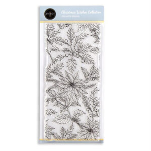 Jamie Rodgers Crafts Poinsettia Melody DL Stamp