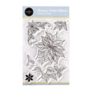 Jamie Rodgers Crafts Poinsettia Foliage Stamp