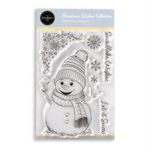 Jamie Rodgers Crafts Rodney The Snowman Stamp