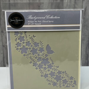 Jamie Rodgers Crafts Floral Spray Stencil 8" x 8"