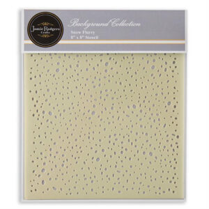 Jamie Rodgers Crafts Snow Flurry Stencil 8" x 8"