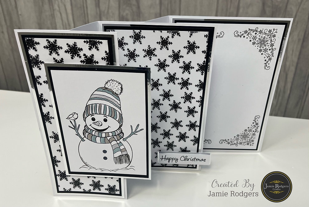 Jamie Rodgers Crafts Snowflakes Stencil 8 x 8" - Image 4