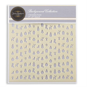 Jamie Rodgers Crafts Christmas Icons Stencil 8 x 8"